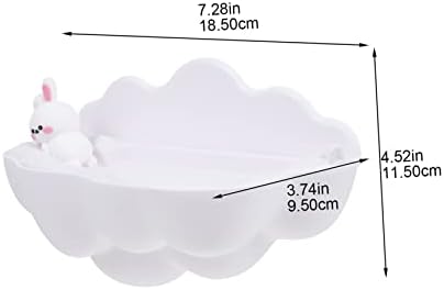 LIFKOME Non-Slip Bath Wall Soap Dish for Boys and Girls