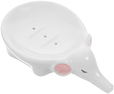 Cute Elephant Ceramic Soap Dish Holder
