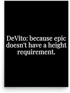 Danny Devito Inspirational Quote Wall Art Poster