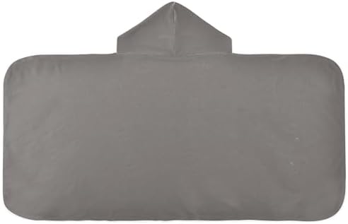 CHIFIGNO Iron Gray Quick-Dry Kids Bath Towels 50x235in