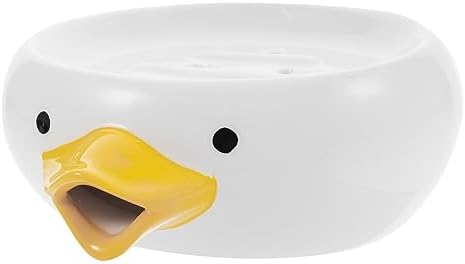 Ciieeo Ceramic Cartoon Soap Dish Adorable Holder