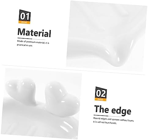 PRETYZOOM Ceramic Soap Holder with Drainage Drainage Soap Dish for Bathroom