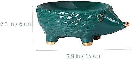 Nordic Style Ceramic Soap Holder Hedgehog Design