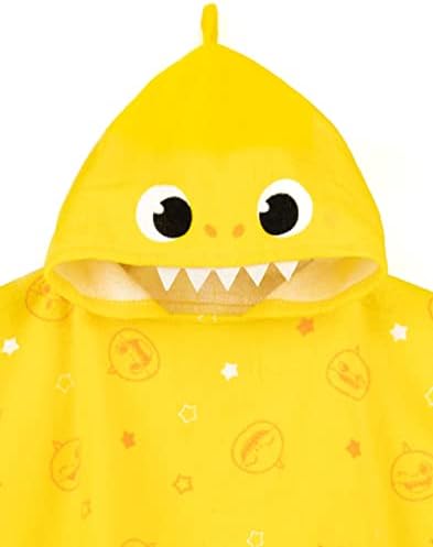 Baby Shark Towel Poncho for Kids - Kids Bath Towel