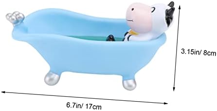 Wakauto Cartoon Animal Soap Holder for Bathroom