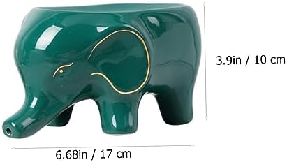 1pc Nordic Elephant Soap Holder Artistic Drain Soap Dish