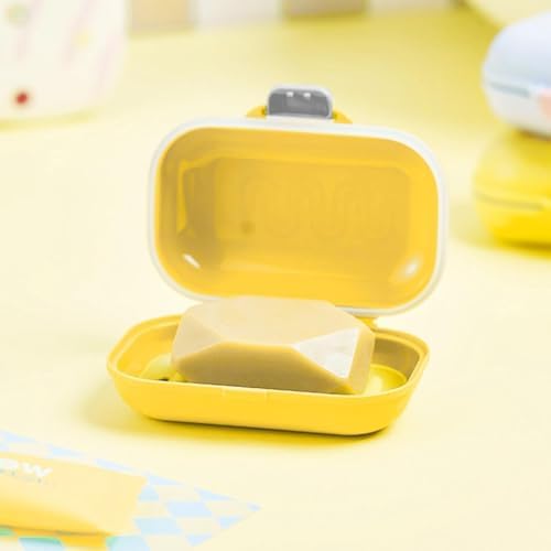 Travel Soap Case with Leakproof Lid and Durable Design