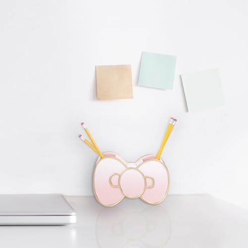 Jay Franco Hello Kitty Bow Toothbrush Holder - Pink Resin Pencil Holder