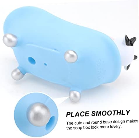 HEALLILY Cartoon Soap Holder Bathroom Soap Dish Animal Soap Case