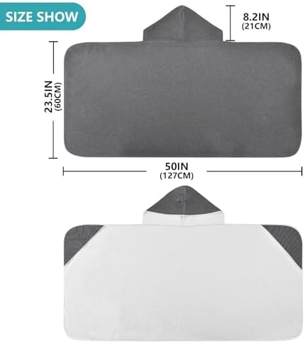 Xigua Dark Kids Hooded Towel 50x235in 1