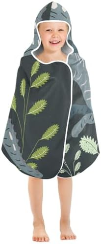 Susiyo Walking Dinosaurs Kids Bath Towel with Hood