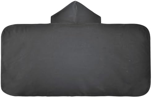 Xigua Abstract Gradient Black Kids Hooded Towel