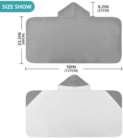 GAIGEO Soft Kids Bath Towels Lightweight for Beach and Home