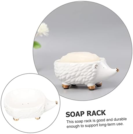 Ceramic Cartoon Animal Soap Holder for Bathroom