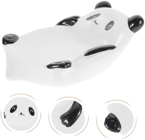 Ceramic Panda Soap Dish Drying Holder