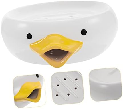 Ciieeo Ceramic Cartoon Soap Dish Adorable Holder