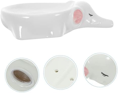 Cute Elephant Ceramic Soap Dish Holder