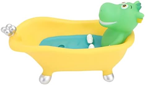 Summer Dinosaur Soap Box Bathtub Shape Holder for Kids