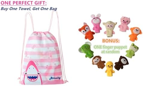 Athaelay Hooded Bath Towel for Kids 0-4 Years