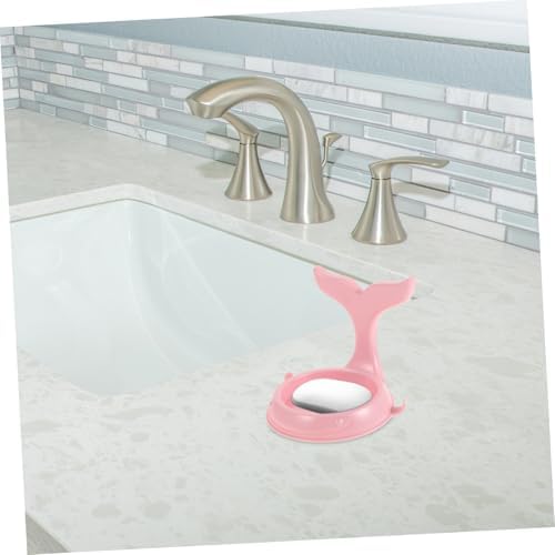 Bathroom Storage Rack with Cartoon Design No Drill Mount