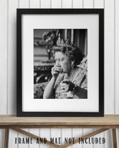 Did You Cut One Queen Elizabeth Poster 11x14 Unframed