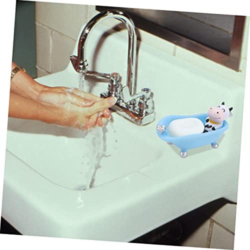 HEALLILY Cartoon Soap Holder Bathroom Soap Dish Animal Soap Case