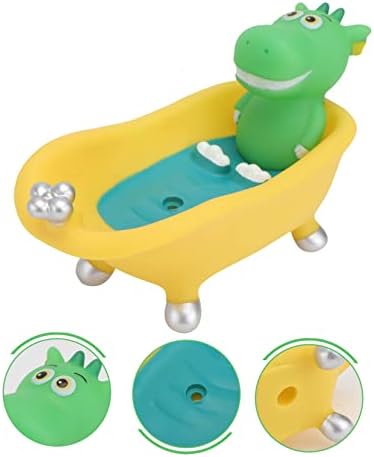 Luxshiny Dinosaur Soap Dish for Kids