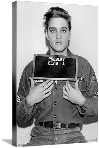 Trends International Elvis Presley Army Enlisting Wall Poster