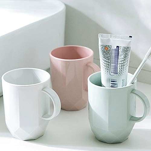 Simple Mouthwash Cup with Handle for Couples and Kids