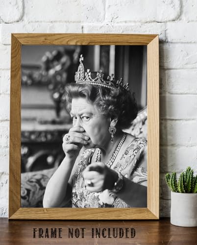 Did You Cut One Queen Elizabeth Poster 11x14 Unframed