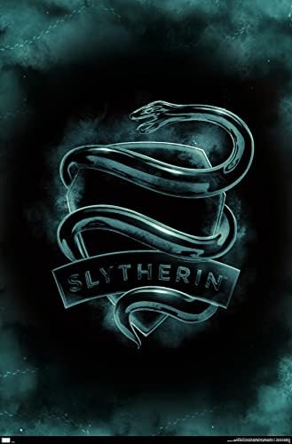 Trends International Harry Potter Slytherin Magic Wall Poster