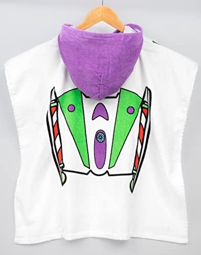 Disney Toy Story Buzz Lightyear Towel Poncho Kids Bath Towel
