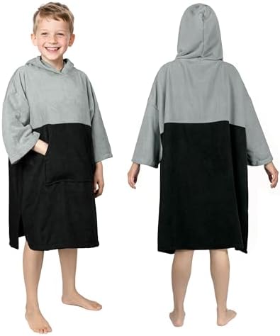 Zingtto Kids Hooded Beach Towel Surf Poncho