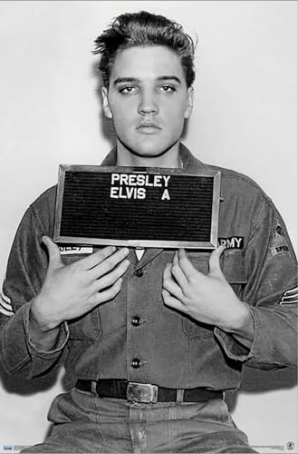 Trends International Elvis Presley Army Enlisting Wall Poster