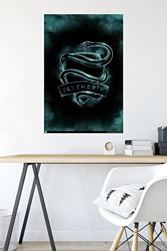 Trends International Harry Potter Slytherin Magic Wall Poster