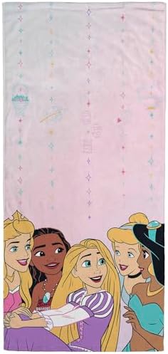 Jay Franco Disney Princess Kids Bath Towel - 28x58 Inch 100 Cotton