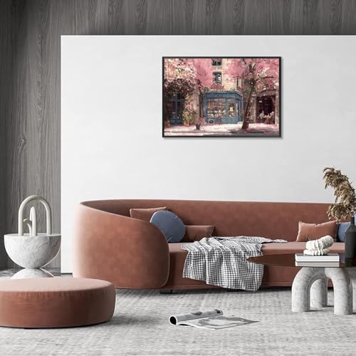 French Country Cherry Blossom Poster 24x36in Framed Decor