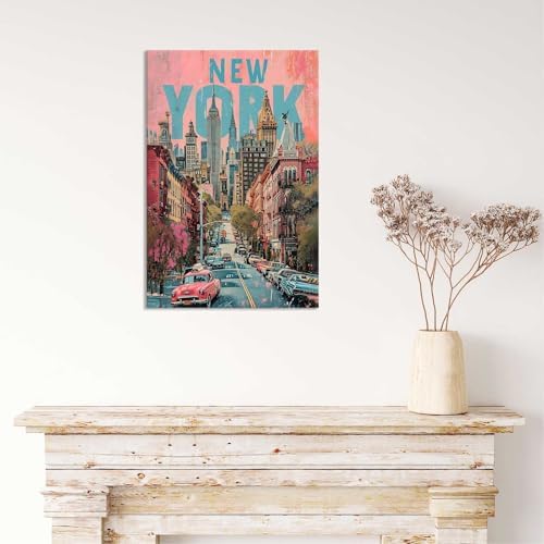 Venice Vintage Travel Poster 12x16in Framed