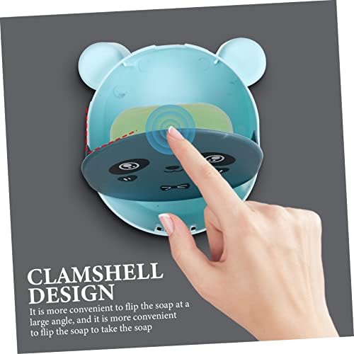 Stylish Wall-Mounted Cartoon Soap Holder for Bathroom