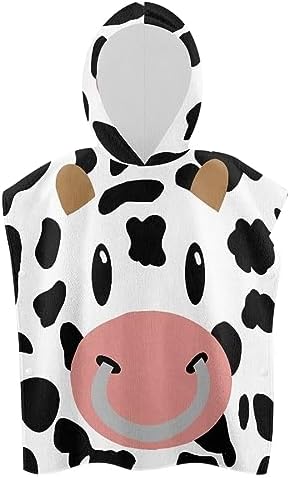 Goronwyfloyd Cow Children Hooded Bath Towel