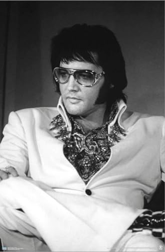 Trends International Elvis Presley Resting Wall Poster 1472 x 2237 Stretched Canvas