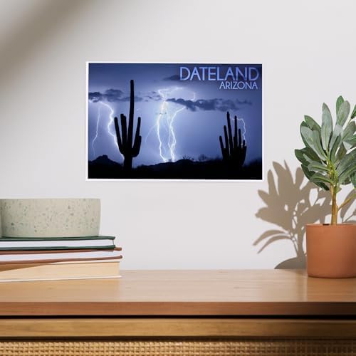 Lantern Press 8x12 Art Print Dateland Arizona