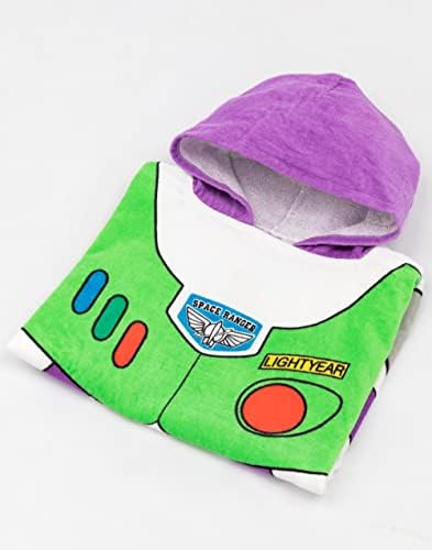 Disney Toy Story Buzz Lightyear Towel Poncho Kids Bath Towel