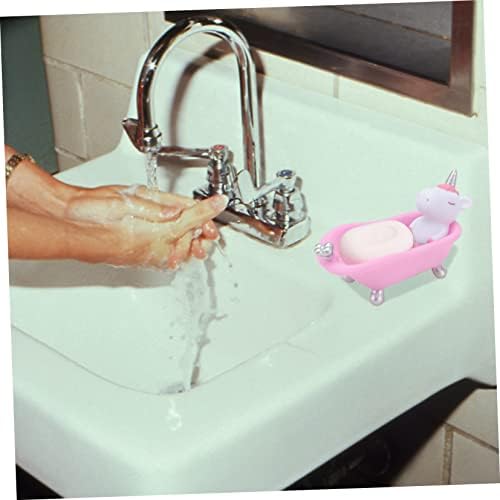 1Pc Adorable Unicorn Soap Holder Cartoon Design