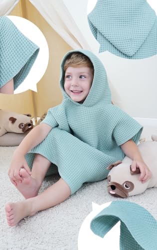 BANGSAUR Hooded Bath Towel for Kids 2-5 Years