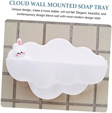 LIFKOME Non-Slip Bath Wall Soap Dish for Boys and Girls