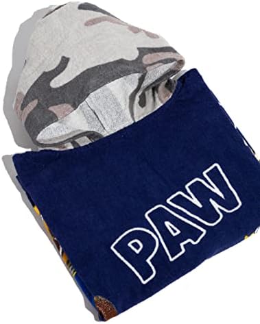 Paw Patrol Beach Bath Towel Poncho for Boys