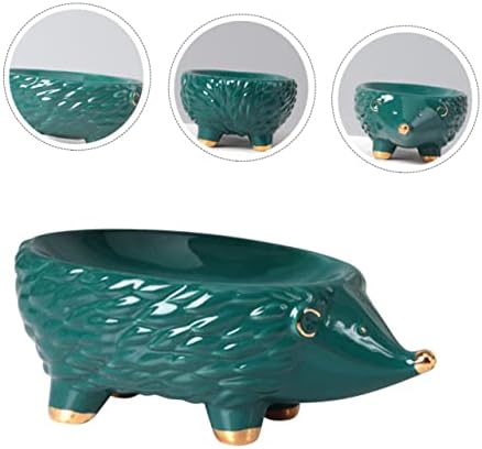 Nordic Style Ceramic Soap Holder Hedgehog Design
