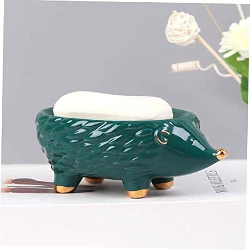 Cabilock Cartoon Ceramic Soap Holder with Drainage