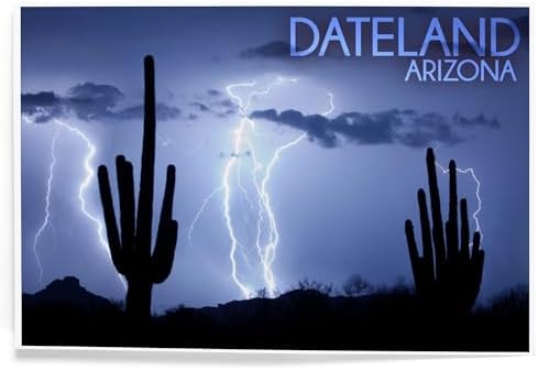 Lantern Press 8x12 Art Print Dateland Arizona